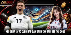 Kèo Chấp ¼ Vô Cùng Hấp Dẫn Dành Cho Mọi Bet Thủ 2026